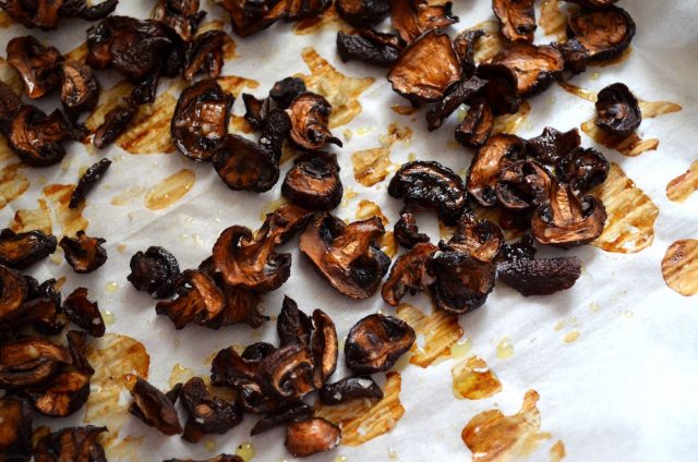 Crispy Roasted Mushrooms | In Jennie's Kitchen