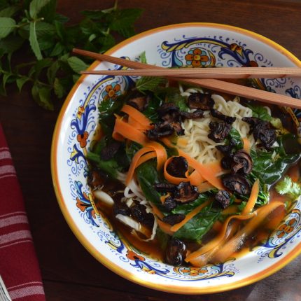 Homemade Mushroom Pho | In Jennie's Kitchen