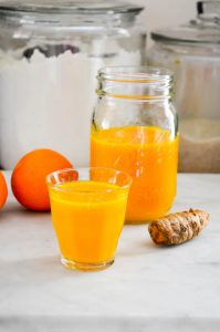 Citrus Ginger Turmeric Tonic | In Jennie's Kitchen