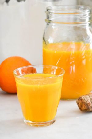 Citrus Ginger Turmeric Tonic | In Jennie's Kitchen