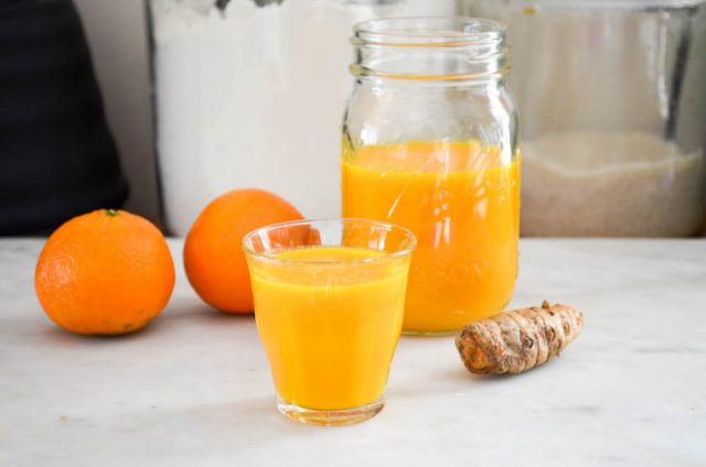 Citrus Ginger Turmeric Tonic | In Jennie's Kitchen