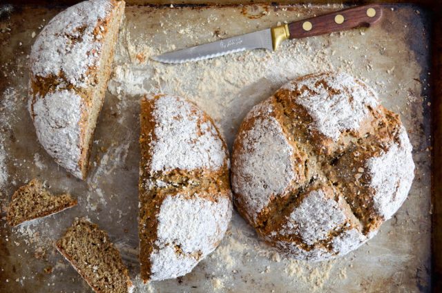 Buckwheat Oat Soda Bread | In Jennie's Kitchen