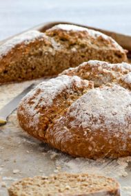 Buckwheat Oat Soda Bread | In Jennie's Kitchen