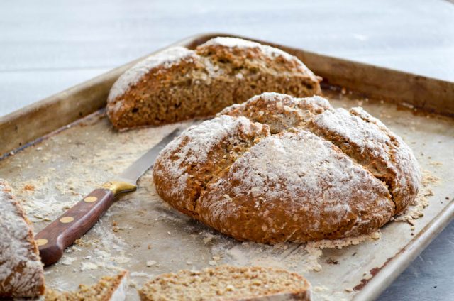 Buckwheat Oat Soda Bread | In Jennie's Kitchen