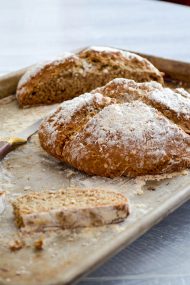 Buckwheat Oat Soda Bread | In Jennie's Kitchen