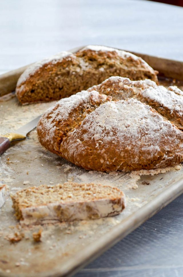 Buckwheat Oat Soda Bread | In Jennie's Kitchen