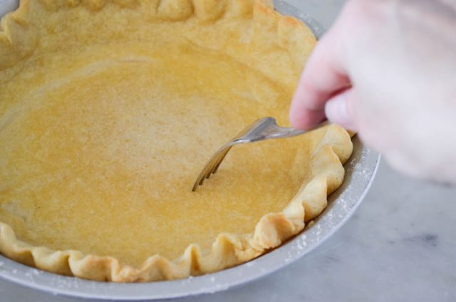 Perfect Pre-Baked Pie Crust | In Jennie's Kitchen