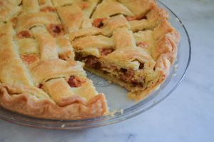 Sauteed Onion, Bacon & Thyme Pie | In Jennie's Kitchen