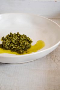 Basil & Cashew Pesto | In Jennie's Kitchen