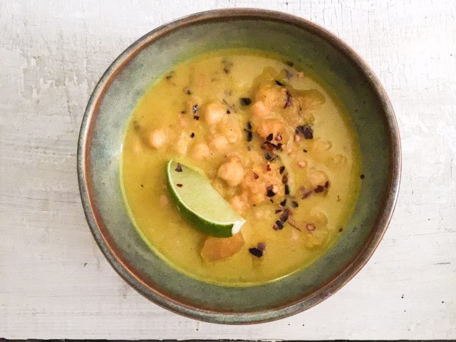 Chickpea, Coconut & Butternut Squash Stew | In Jennie's Kitchen