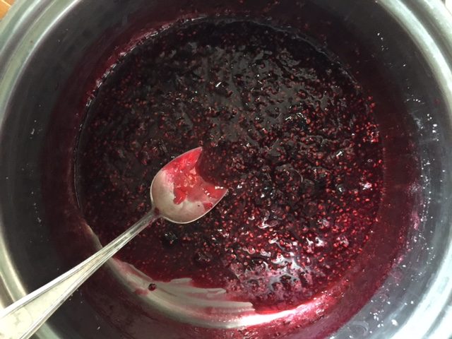 Raspberry Violet Jam | In Jennie's Kitchen