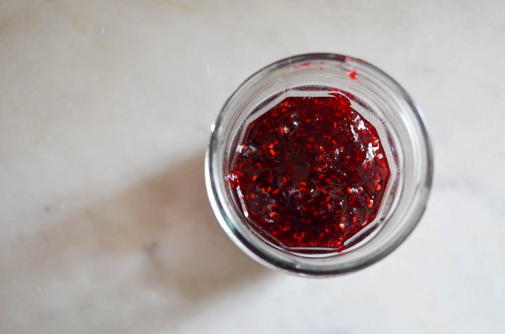 Raspberry Violet Jam {recipe} In Jennie's Kitchen