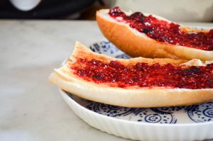 Raspberry Violet Jam | In Jennie's Kitchen