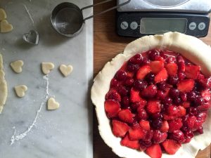 Strawberry Cherry Pie | In Jennie's Kitchen