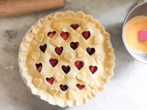 Strawberry Cherry Pie | In Jennie's Kitchen