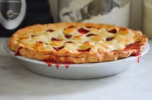 Strawberry Cherry Pie | In Jennie's Kitchen