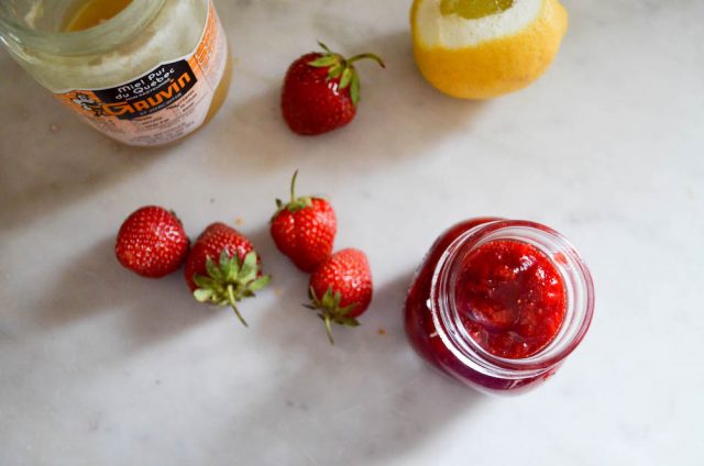 Strawberry Honey Rosemary Jam | In Jennie's Kitchen