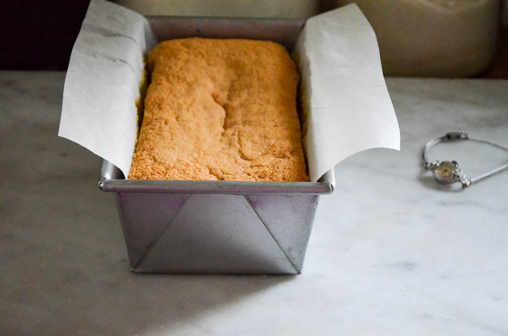 Angel Food Cake In A Loaf Pan - Homemade In The Kitchen