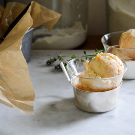 Apricot & Lemon Thyme Soda - In Jennie's Kitchen