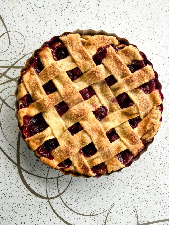 Sour Cherry Pie Recipe | In Jennie's Kitchen