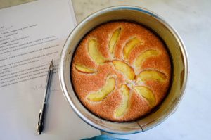 Summer Peach Cake Recipe | In Jennie's Kitchen