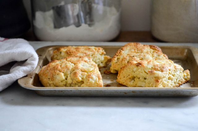 Apple Fennel Scones | In Jennie's Kitchen