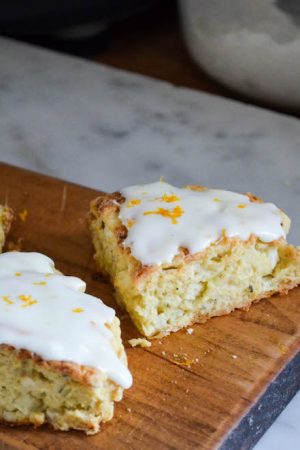 Apple Fennel Scones | In Jennie's Kitchen