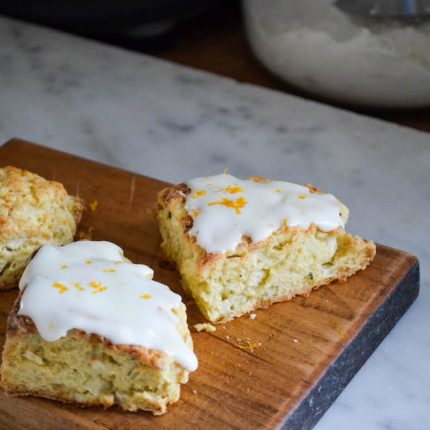 Apple Fennel Scones | In Jennie's Kitchen