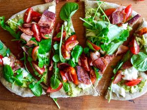 BLT Pizza Recipe | In Jennie's Kitchen