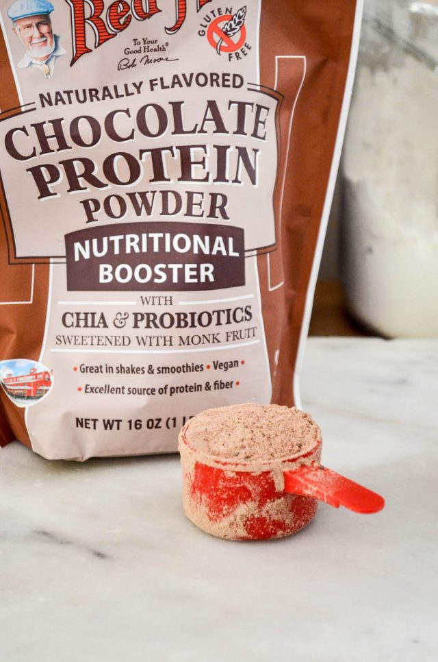 Bob's Red Mill Chocolate Protein Smoothie | In Jennie's Kitchen