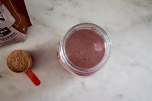 Bob's Red Mill Chocolate Protein Smoothie | In Jennie's Kitchen