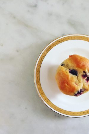 Honey Blueberry Muffin Recipe | In Jennie's Kitchen