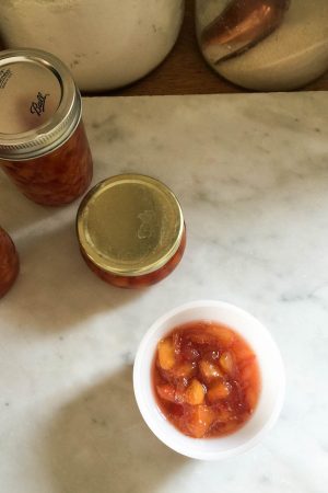 Nectarine Jam | In Jennie's Kitchen_