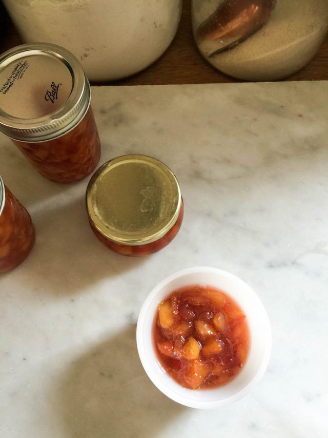 Nectarine Jam | In Jennie's Kitchen_