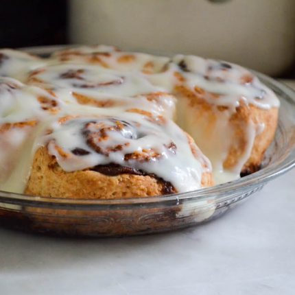 Small Batch Cinnamon Buns Recipe | In Jennie's Kitchen