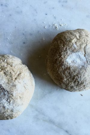 Whole Grain Pizza Dough Recipe | In Jennie's Kitchen