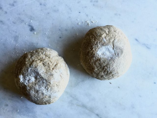 Whole Grain Pizza Dough Recipe | In Jennie's Kitchen