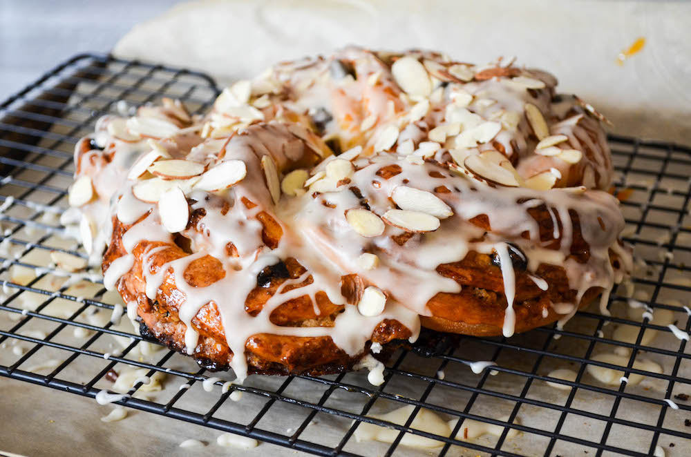 Raisin Pecan Couronne {breakfast danish} - In Jennie's Kitchen