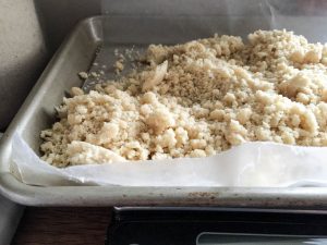 Recipe for Buttery Crumb Topping | In Jennie's Kitchen