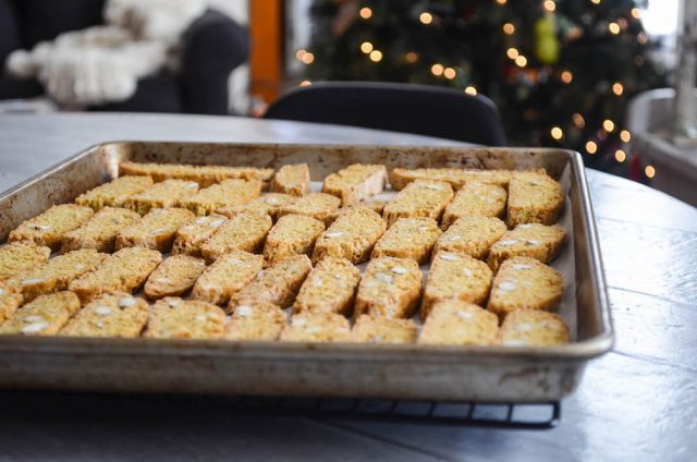 Almond Fennel Biscotti | In Jennie's Kitchen