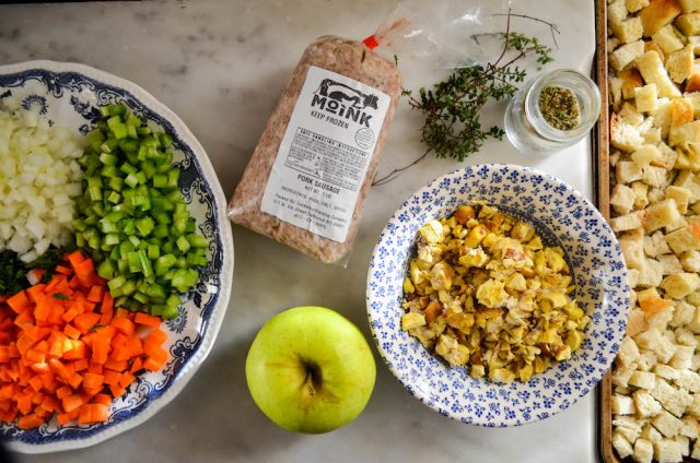 Mikey's Thanksgiving Stuffing | In Jennie's Kitchen