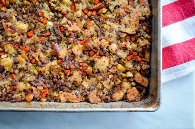 Mikey's Thanksgiving Stuffing | In Jennie's Kitchen