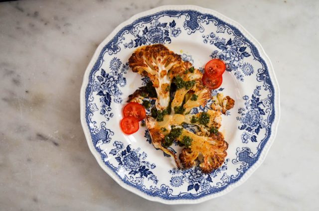 Roasted Cauliflower Steaks | In Jennie's Kitchen