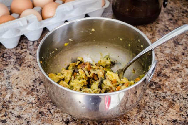 Thanksgiving Leftovers Stuffing Waffles | In Jennie's Kitchen