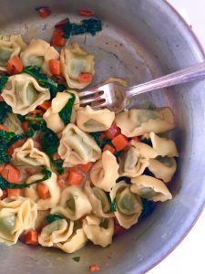 Tortellini, Swiss Chard, Carrots & Fennel | In Jennie's Kitchen