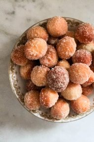 Homemade Doughnut Holes | In Jennie's Kitchen_