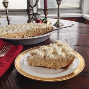 No-Bake Gingerbread Cream Pie | In Jennie's Kitchen