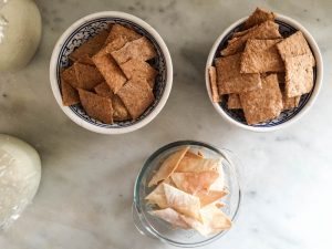 Homemade Sourdough Starter Seed Crackers | In Jennie's Kitchen