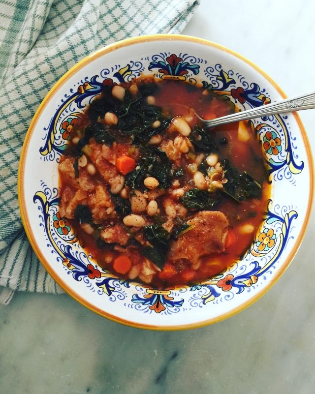 Ribollita, a Tuscan Soup recipe | In Jennie's Kitchen