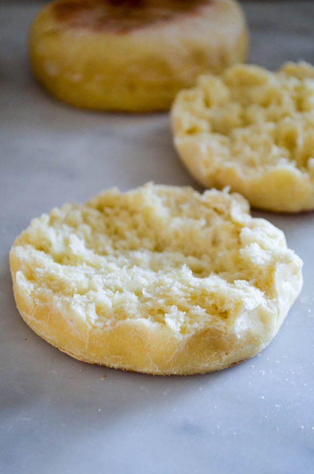 Homemade Sourdough English Muffins | In Jennie's Kitchen